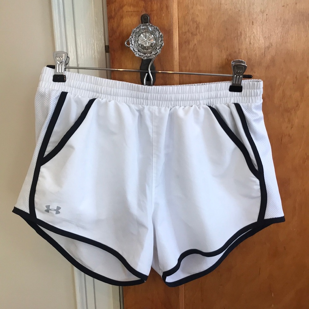 White Under Armour Shorts